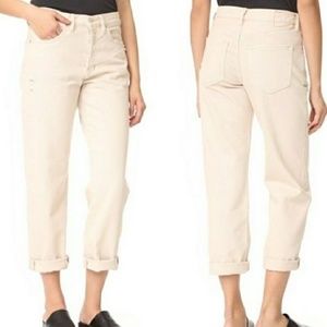 Free People off white universal boyfriend jean 31